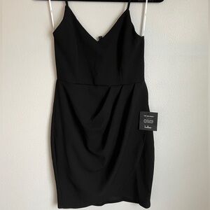 Lulu's Black Mini Dress